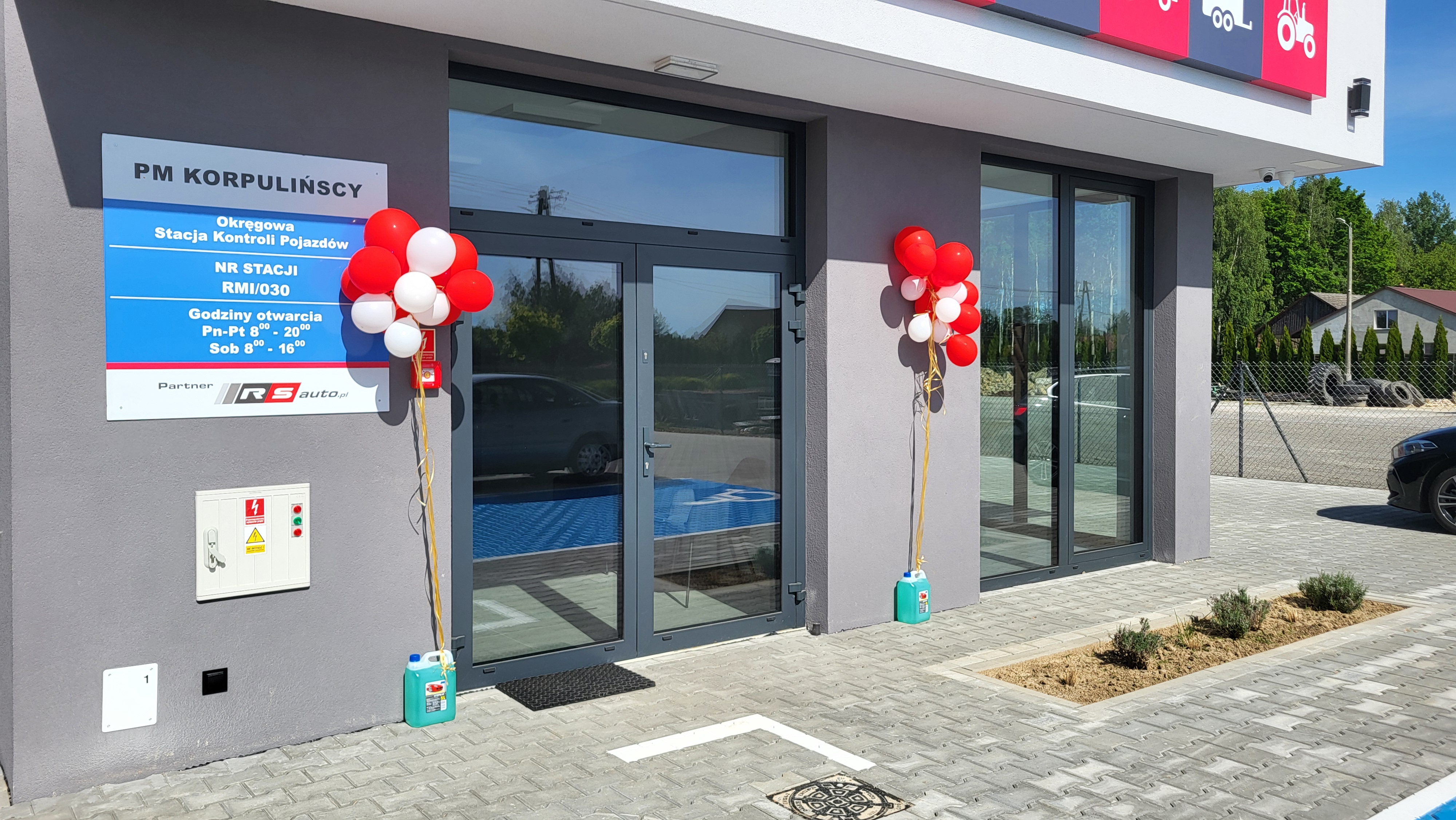 Stacja kontroli pojazdów z zewnątrz